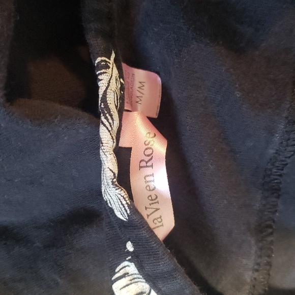 3/$25 La Vie En Rose cotton spaghetti strap nighty - Picture 6 of 6